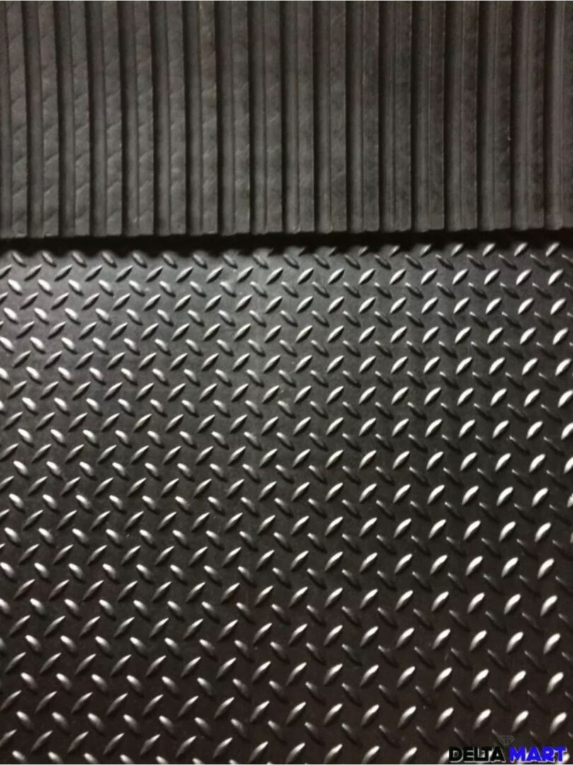 Rubber Stable Mat 6′ X 4 ‘ (Checker Design)